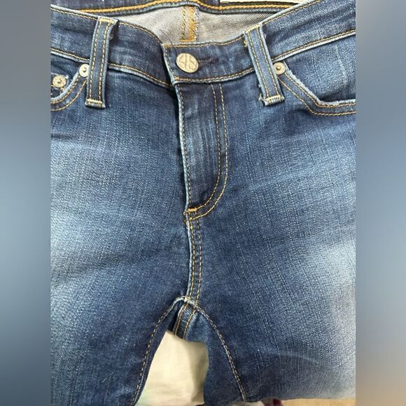 Adriano Goldschmied The Legging Ankle Raw Hem Skinny Jeans - Picture 9 of 13